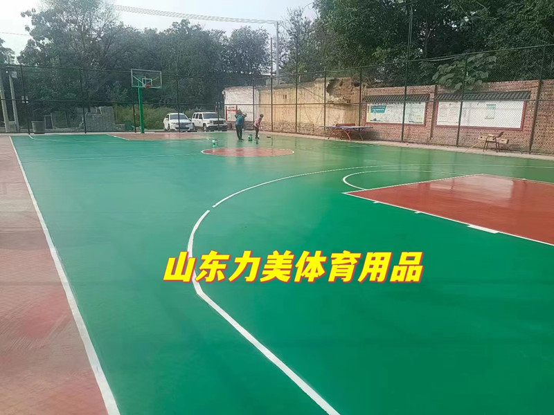 济南丙烯酸篮球场施工